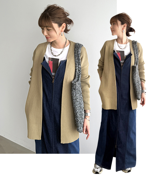 LOOSELY KNIT RANDOM CABLE KNIT TOP