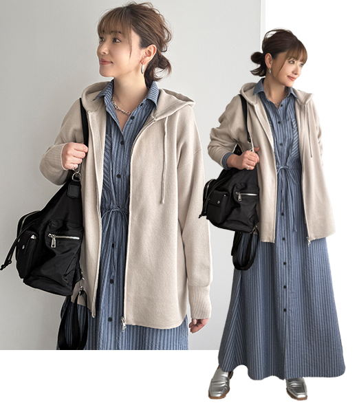 LOOSELY KNIT RANDOM CABLE KNIT TOP