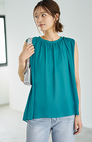 ポケットデニムバギーパンツ