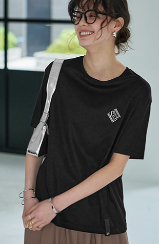 ブリーチデニムIラインスカート