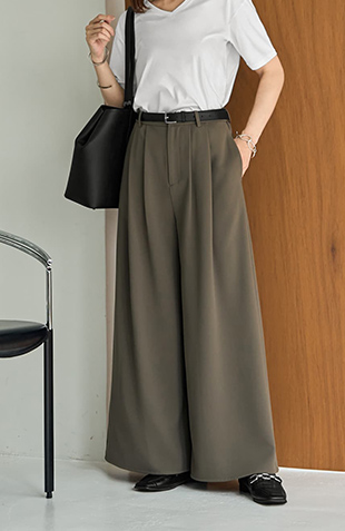 ポケットデニムバギーパンツ