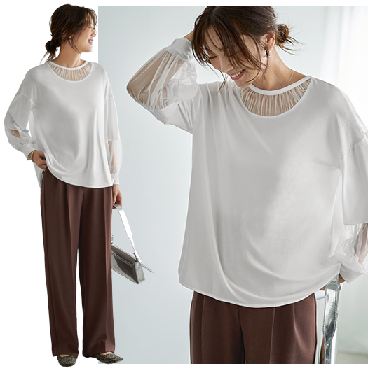  COLOR MATCHING U NECK DRESS