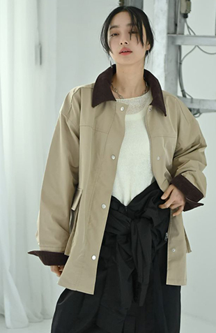 ブリーチデニムライダースジャケット