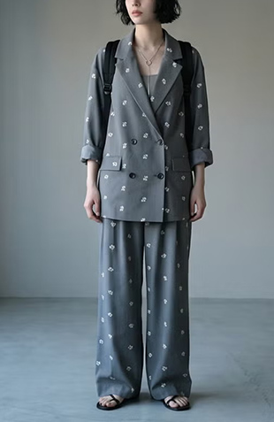 ダブルステッチデニムシャツ