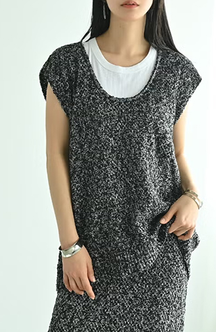 ブリーチデニムIラインスカート