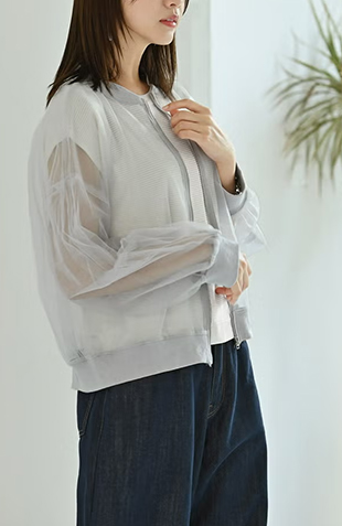 ブリーチデニムIラインスカート