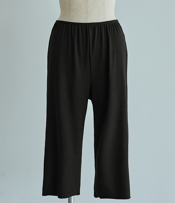 MeltyスムースVネックロングTシャツ