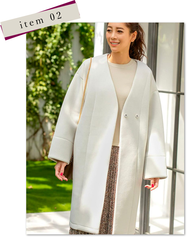 ボンディングコクーンコート