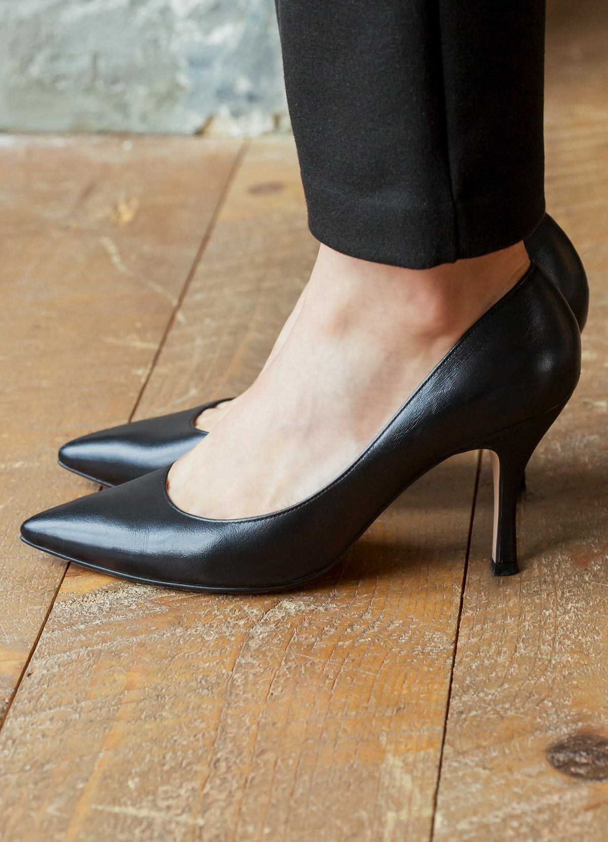 着用イメージ　168cm ブラック