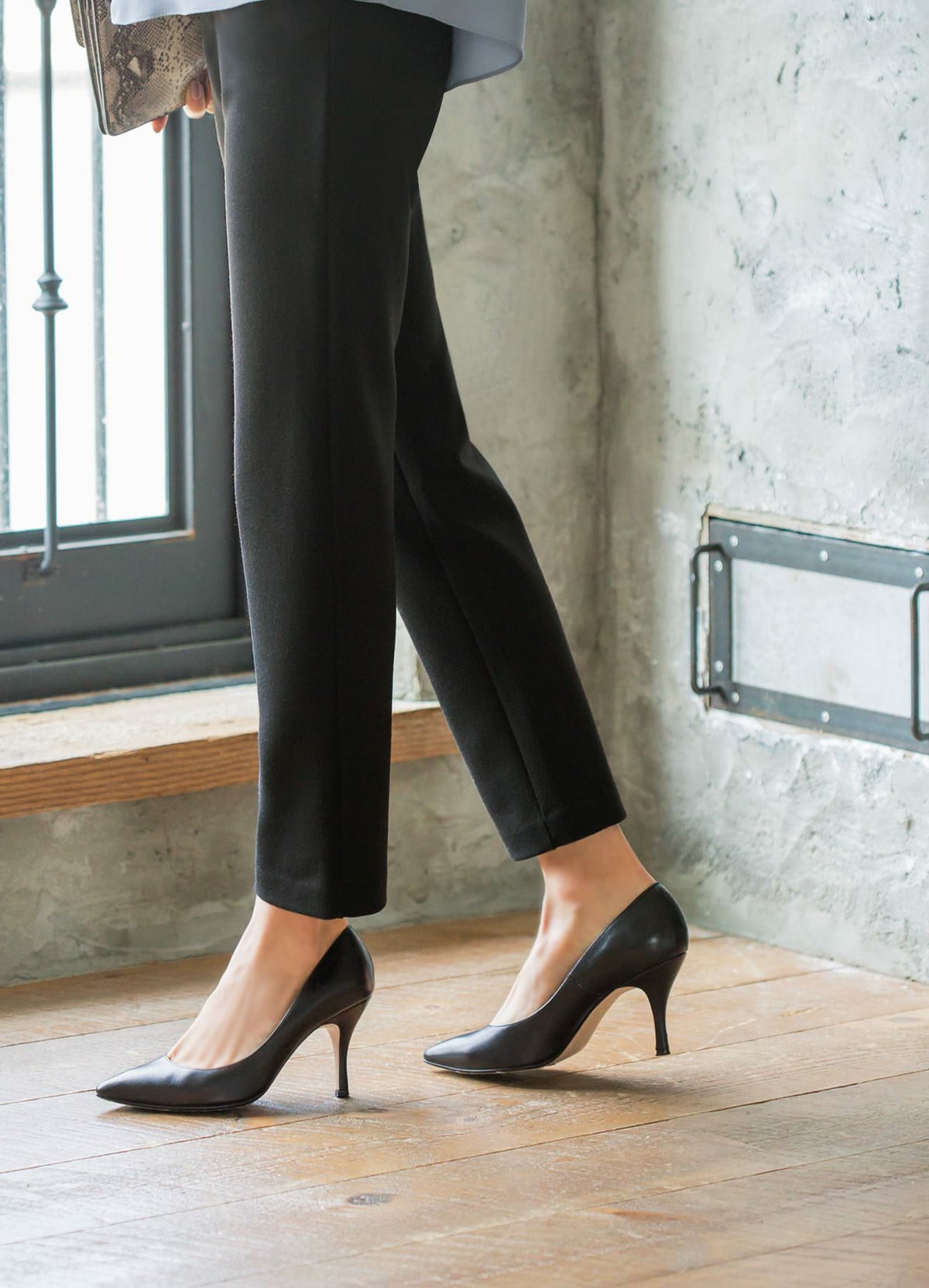 着用イメージ　168cm ブラック