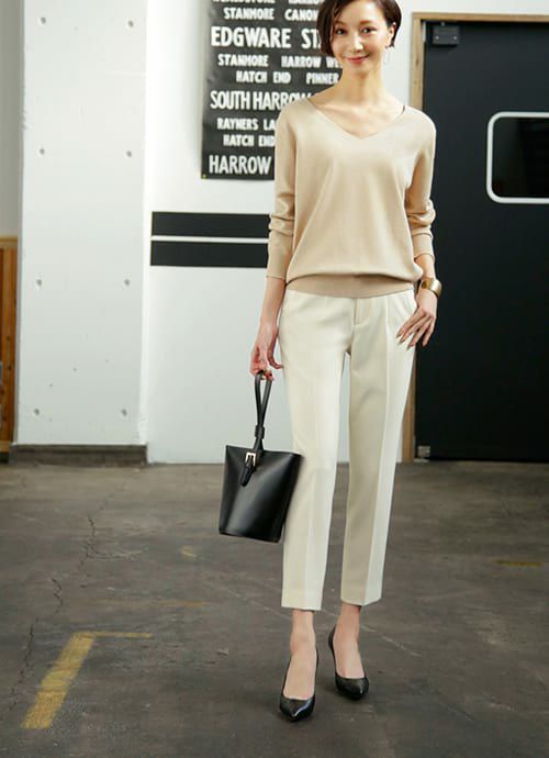 着用イメージ　170cm ブラック