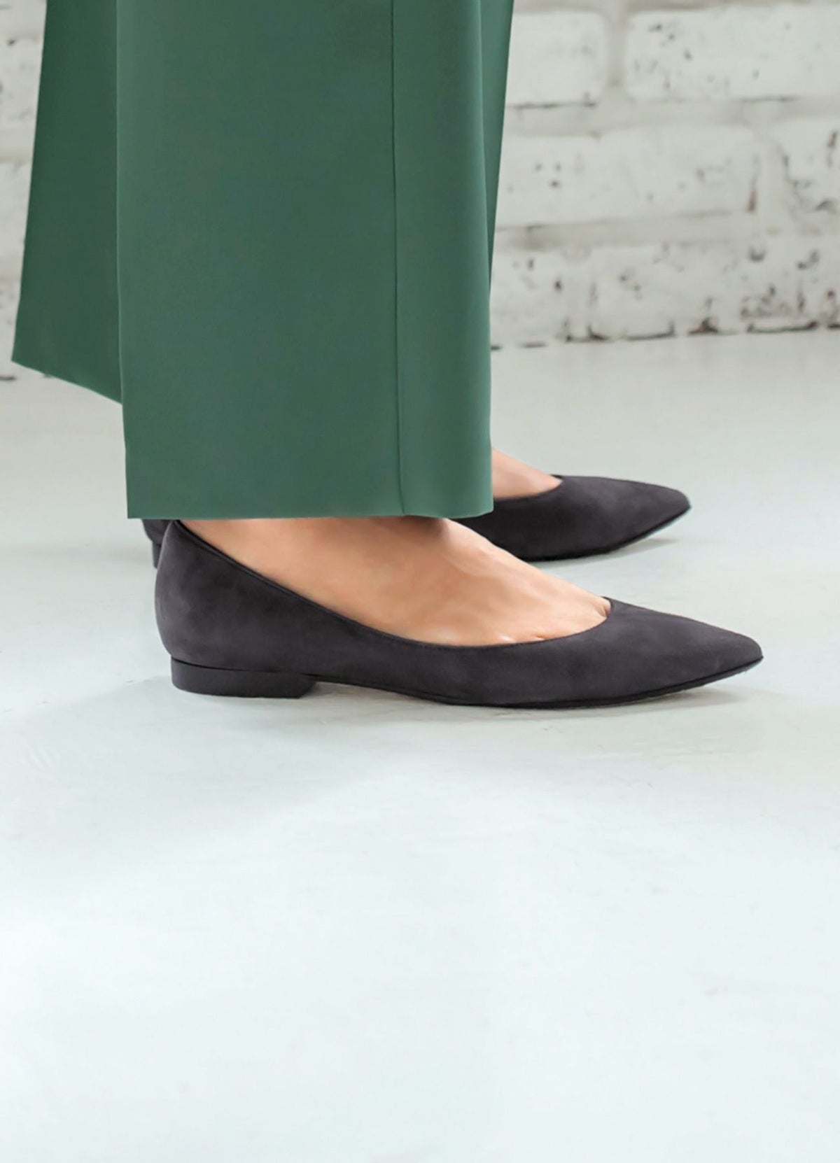 着用イメージ 166cm ライトブラック