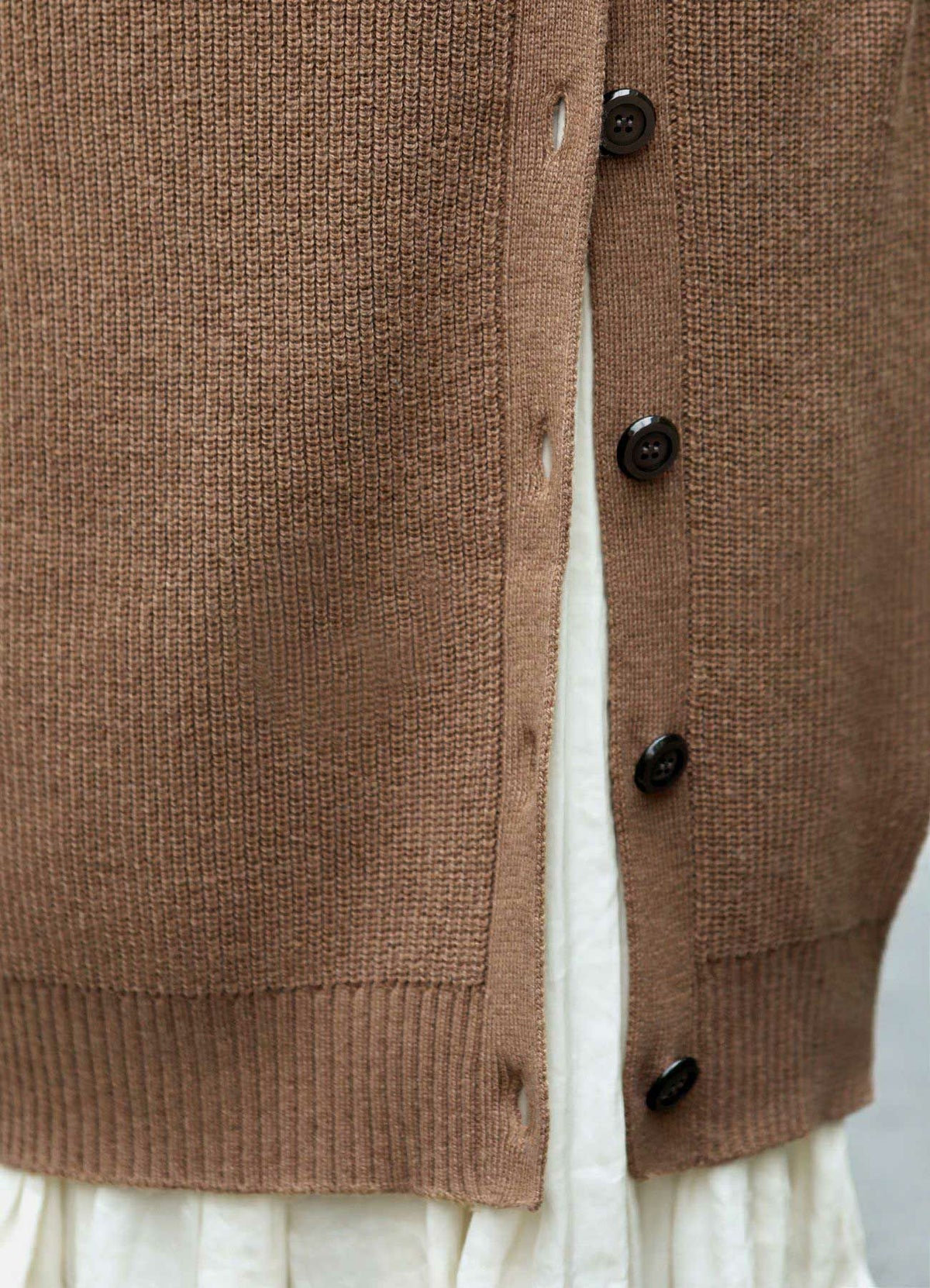 着用イメージ 157cm ライトブラウン 着用サイズ 01