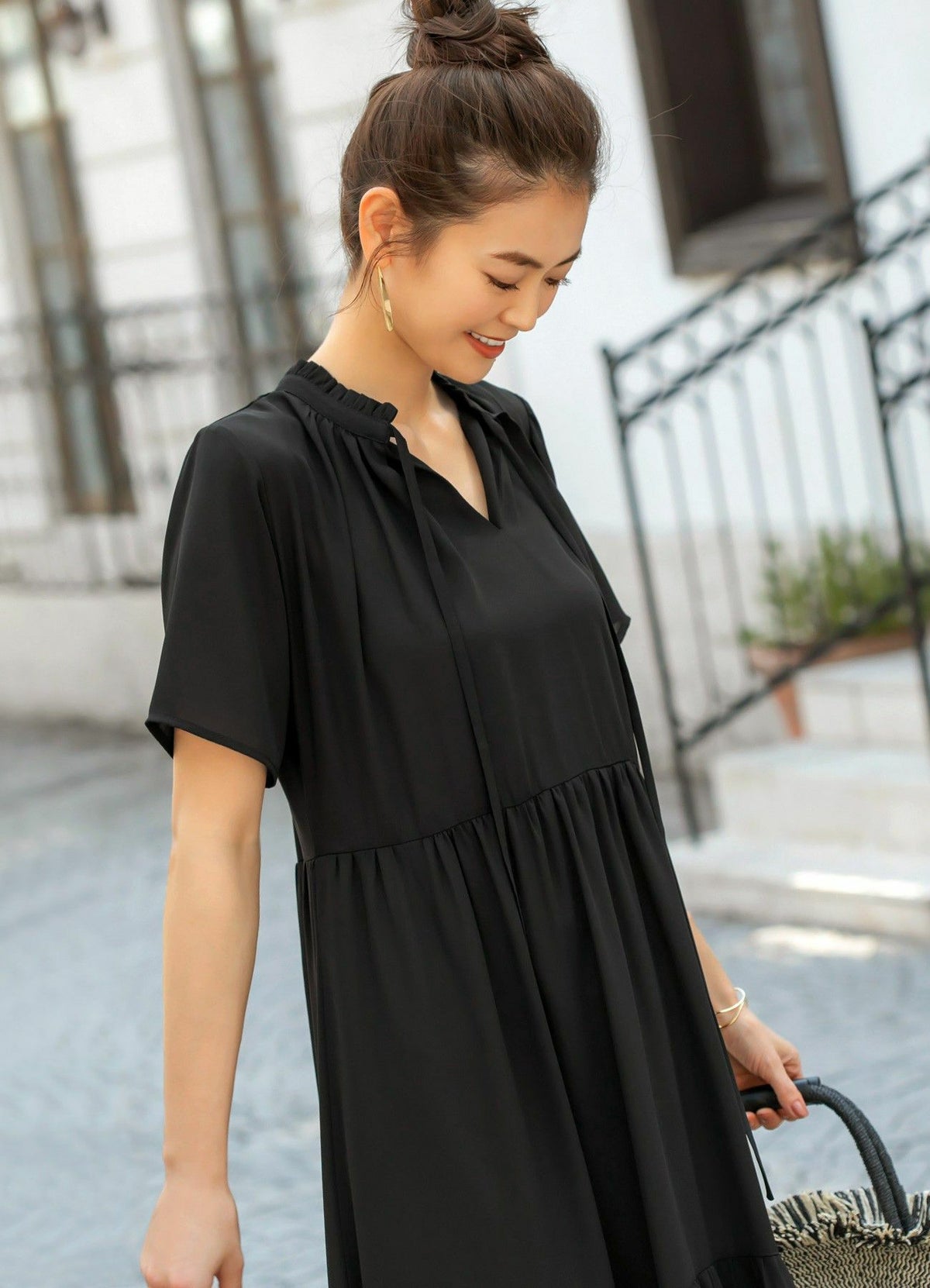 着用イメージ 168cm ゴールド