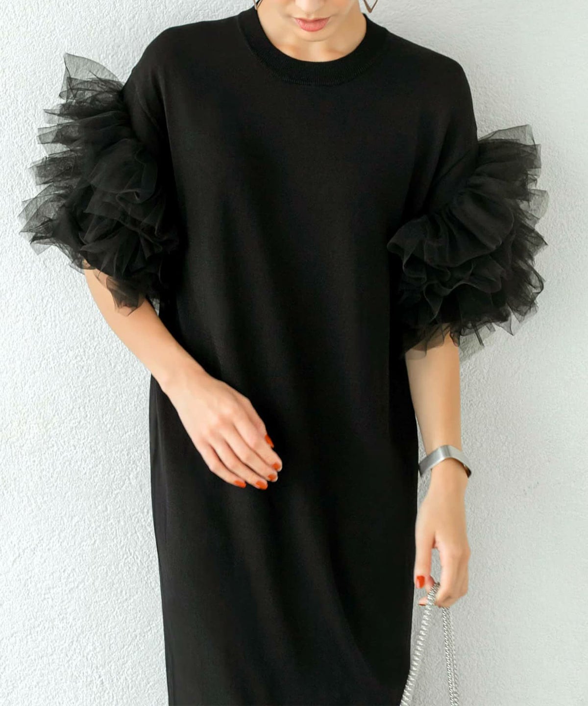 着用イメージ ブラック