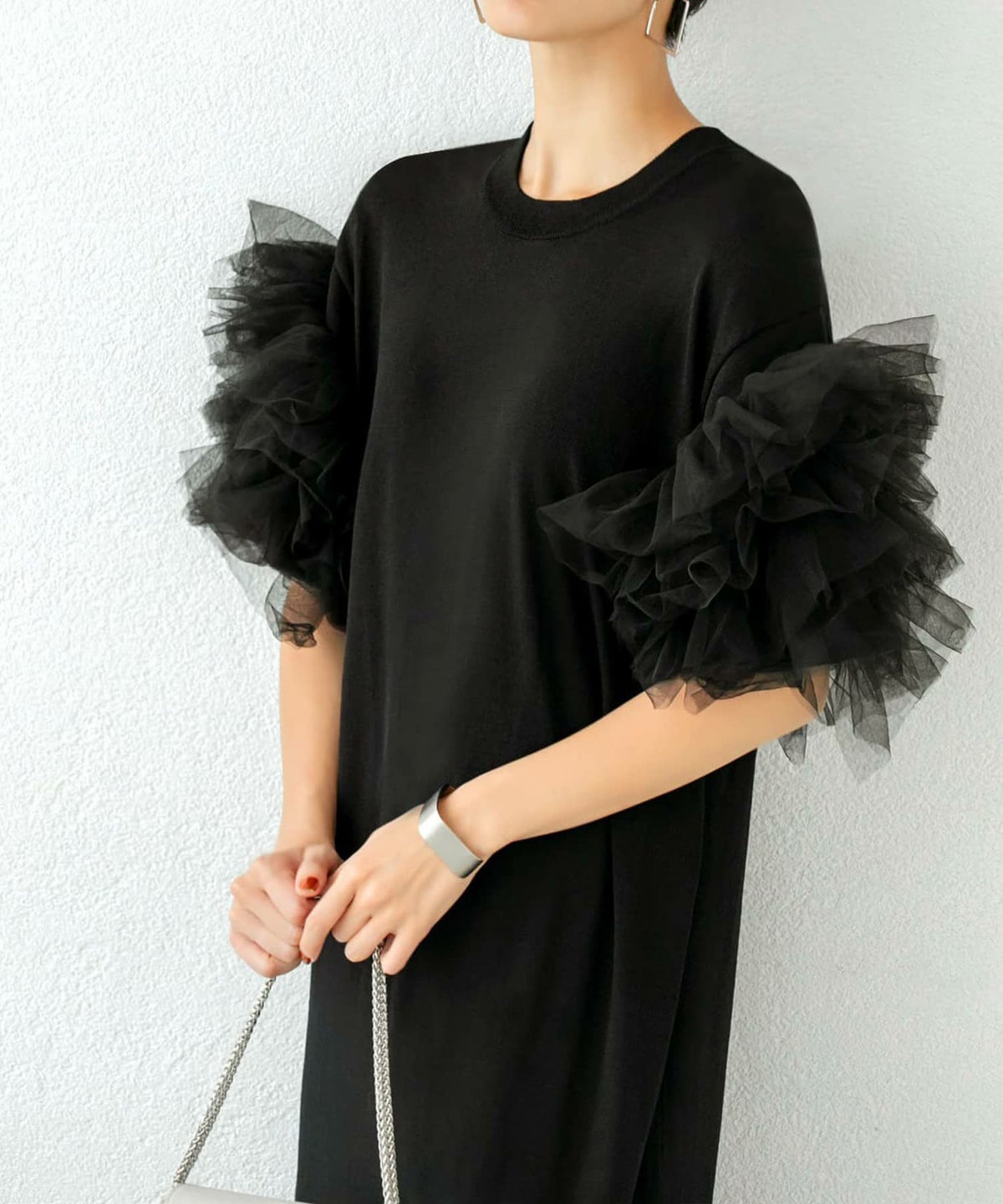 着用イメージ ブラック