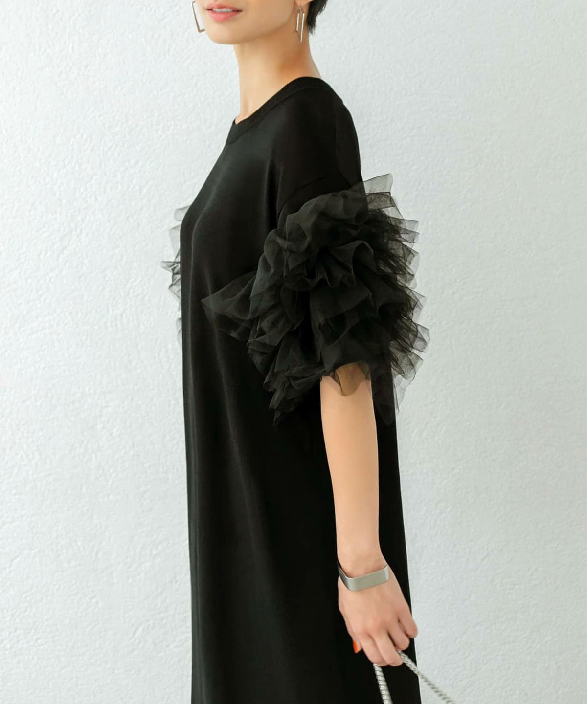 着用イメージ ブラック