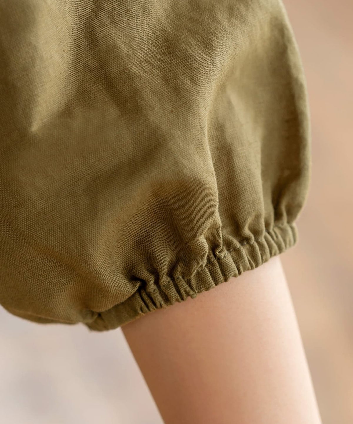 着用イメージ 163cm 着用サイズ 02 オリーブゴールド