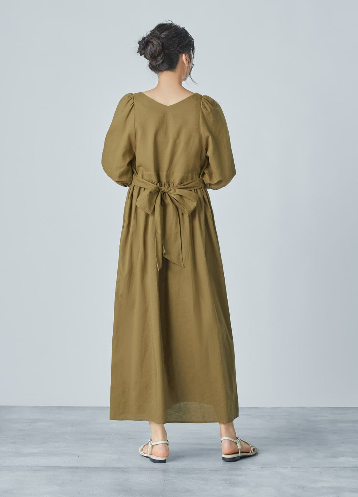 着用イメージ 168cm 着用サイズ 02 オリーブゴールド