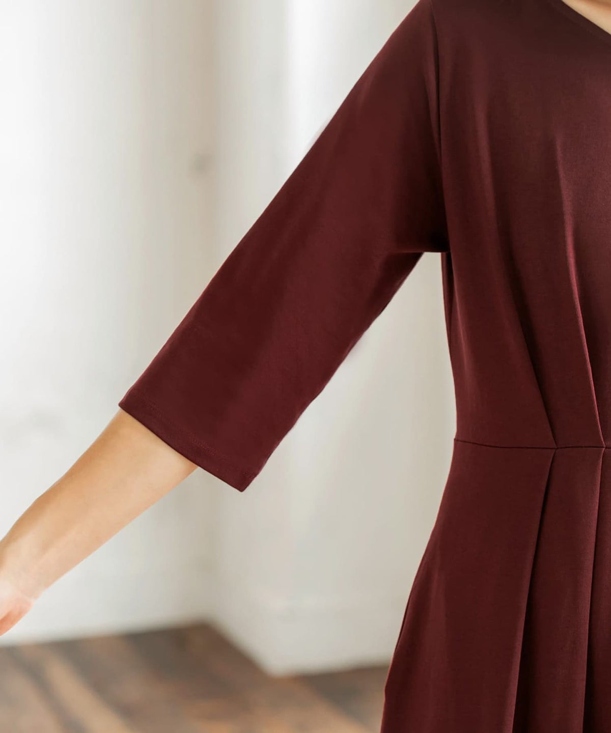 着用イメージ 163cm 着用サイズ 02 カシスブラウン