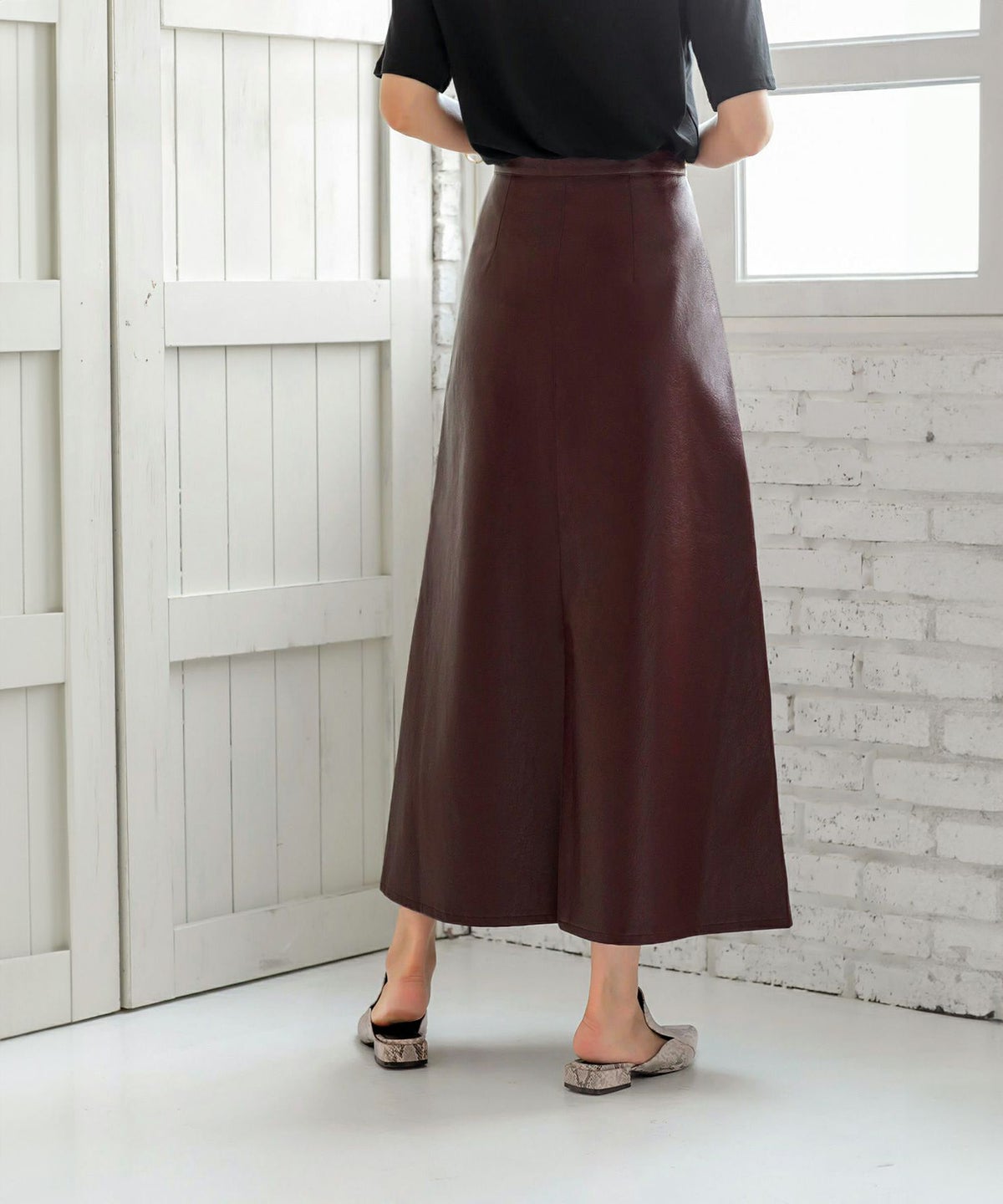 着用イメージ 167cm 着用サイズ S ワイン