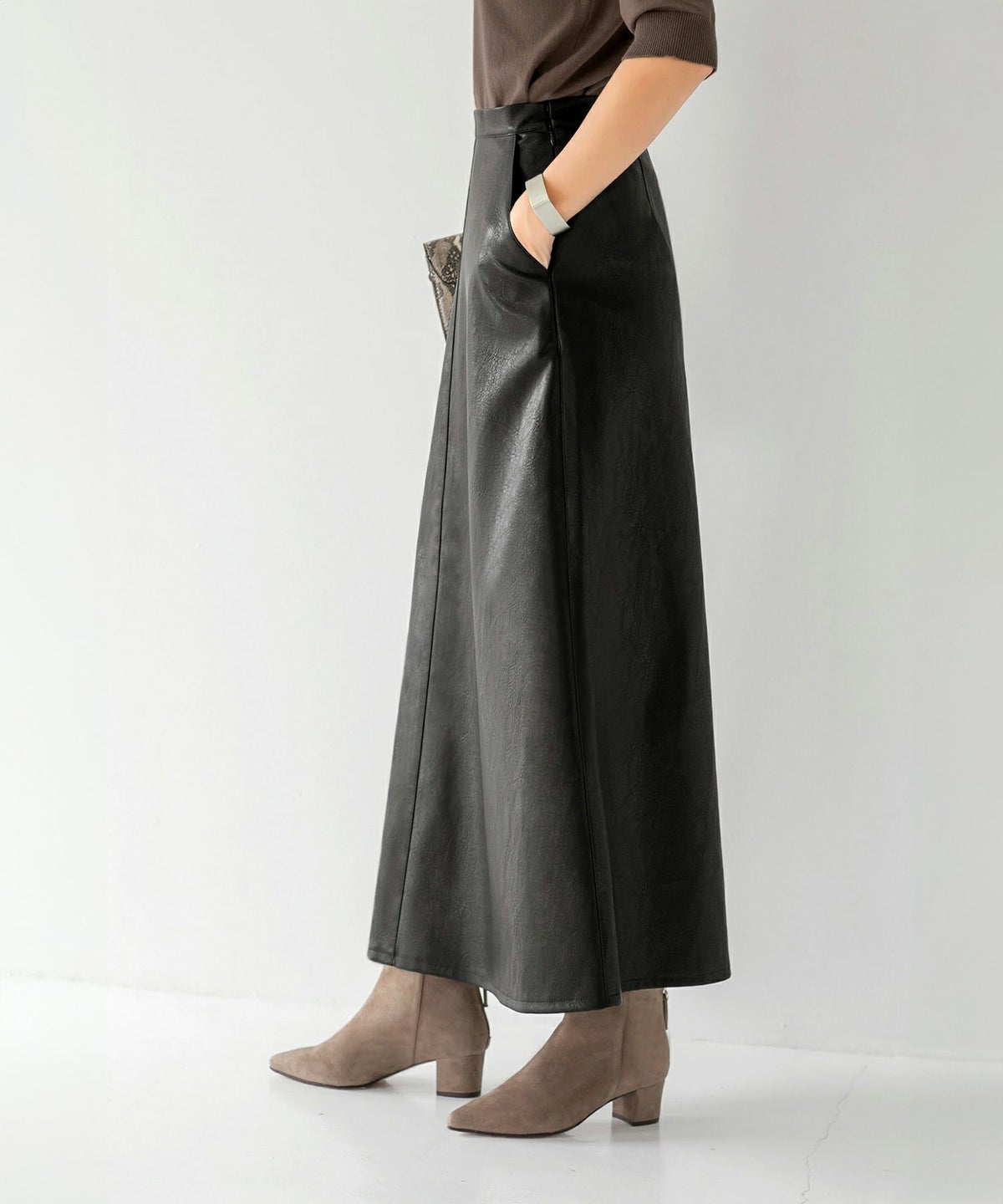 着用イメージ 167cm 着用サイズ S ブラック