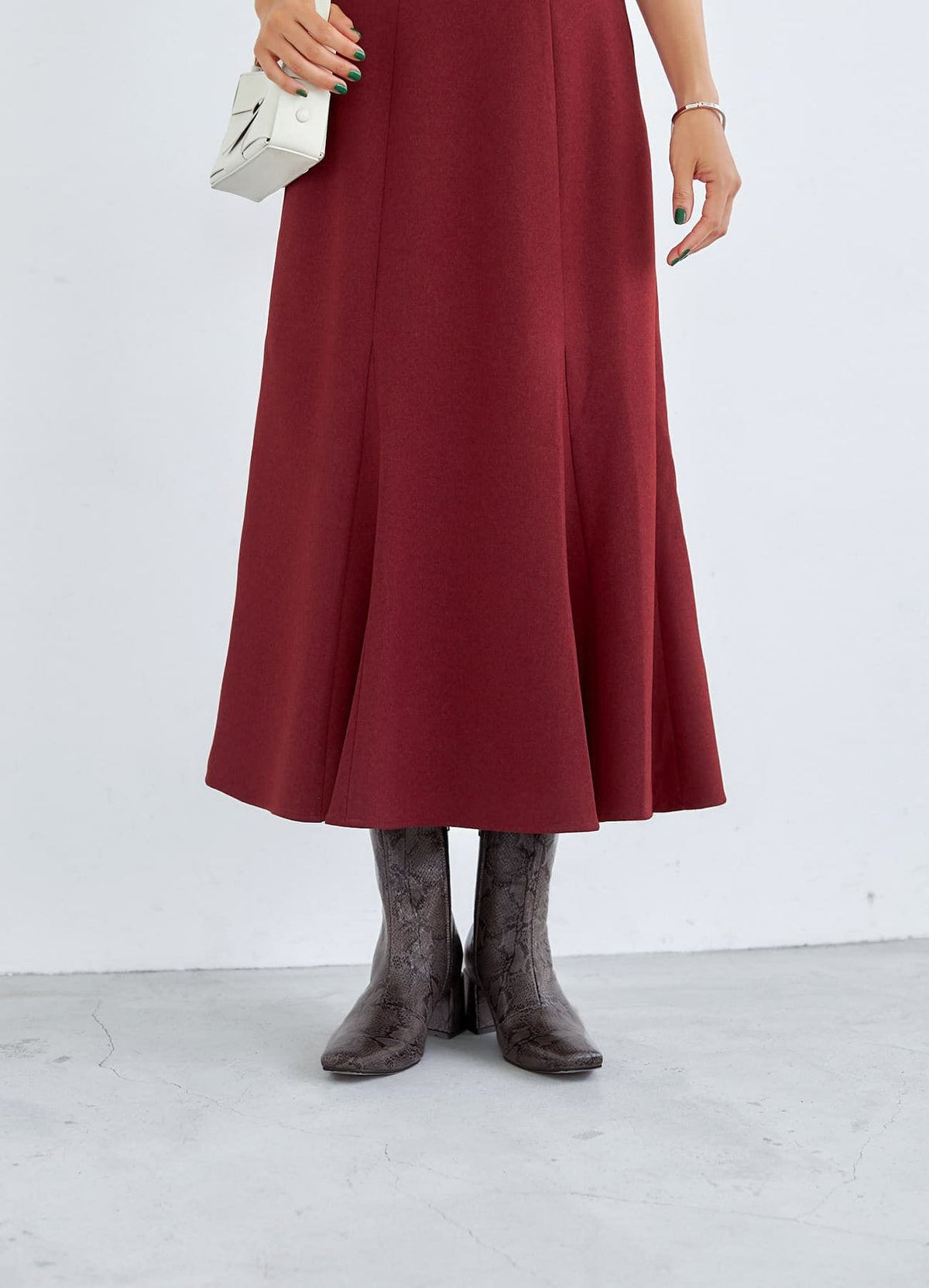 着用イメージ 166cm グレーミックス