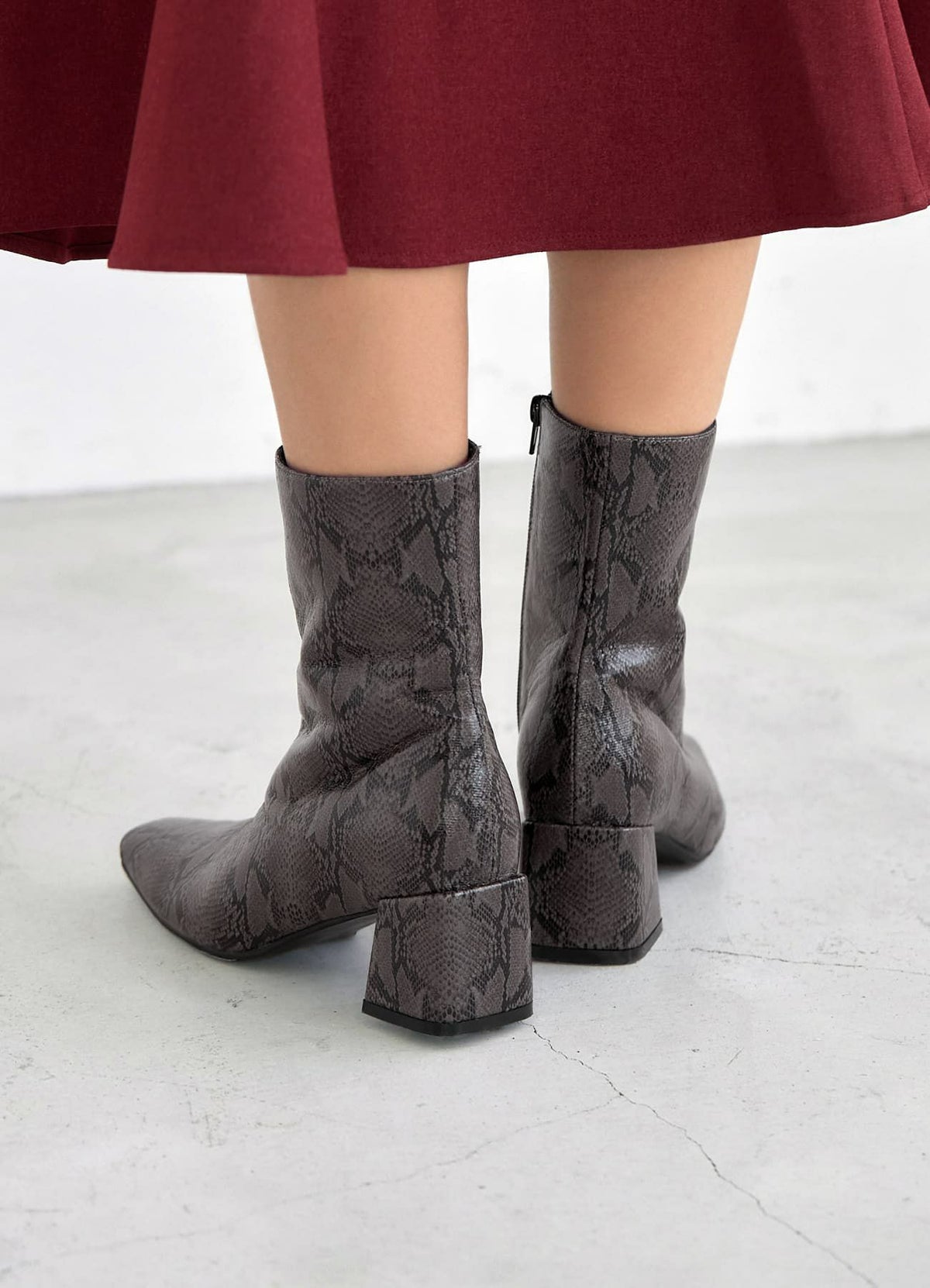 着用イメージ 166cm グレーミックス