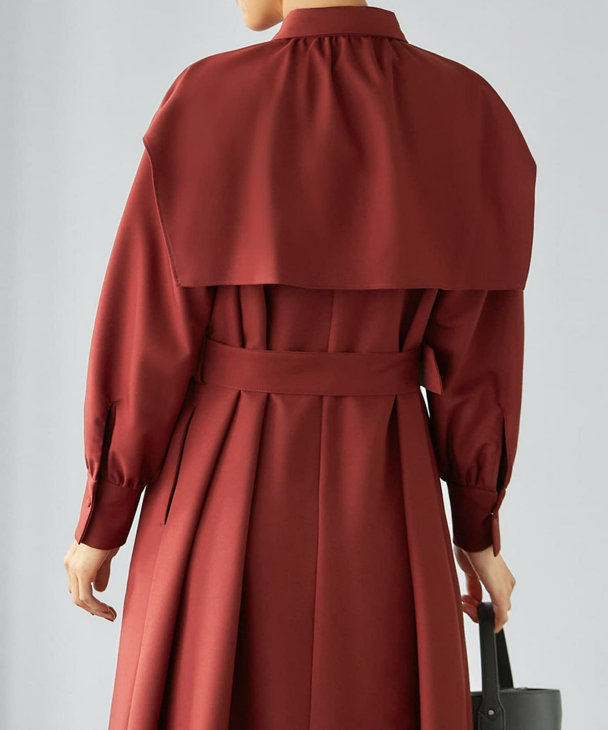 着用イメージ 166cm バーガンディ 02サイズ