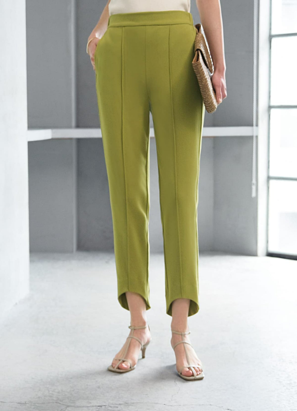 着用イメージ 168cm 着用サイズ S-02 グリーンティー