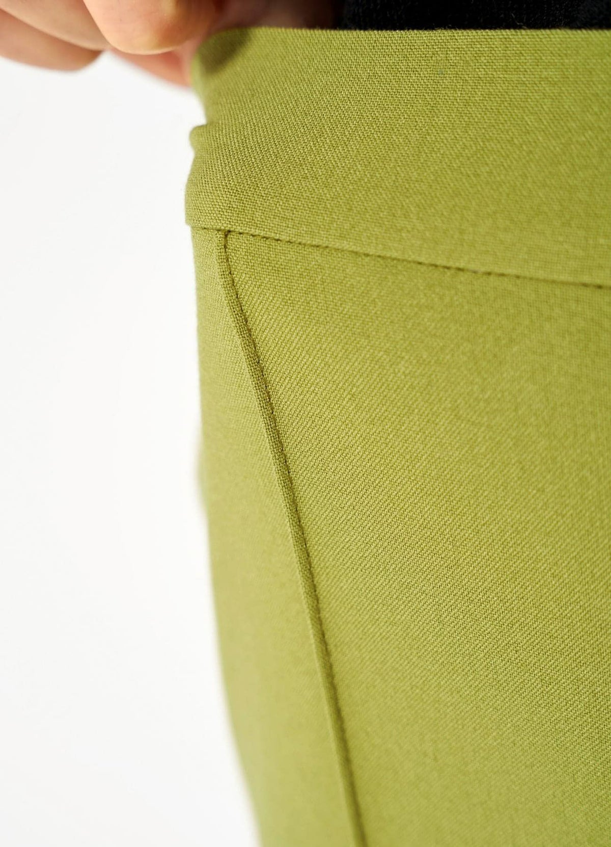 着用イメージ 158cm 着用サイズ S-01 グリーンティー