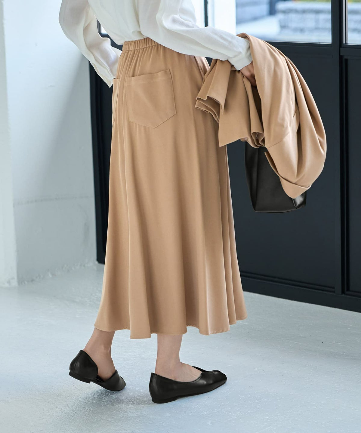 着用イメージ 167cm Sサイズ  ベージュ