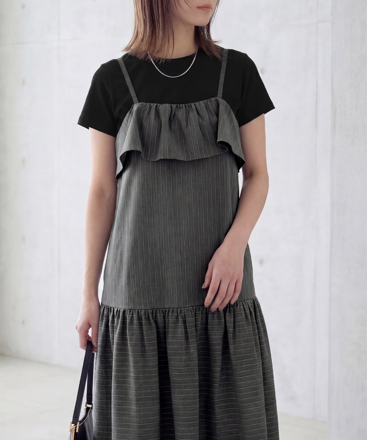 着用イメージ 163cm グレー 02サイズ