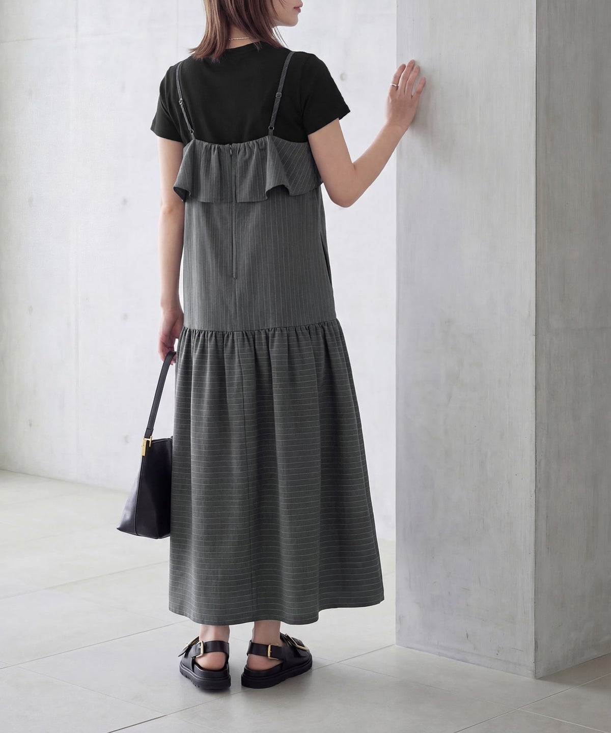 着用イメージ 163cm グレー 02サイズ