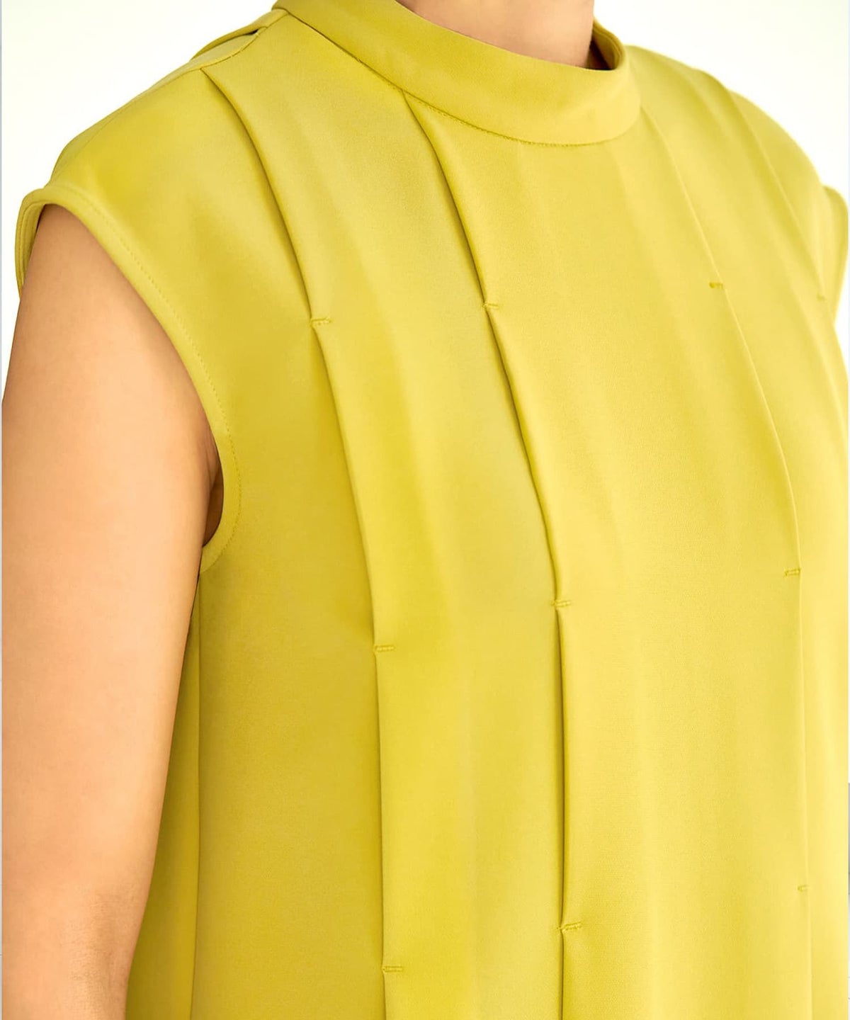 着用イメージ 163cm 着用サイズ 02 マスタードイエロー