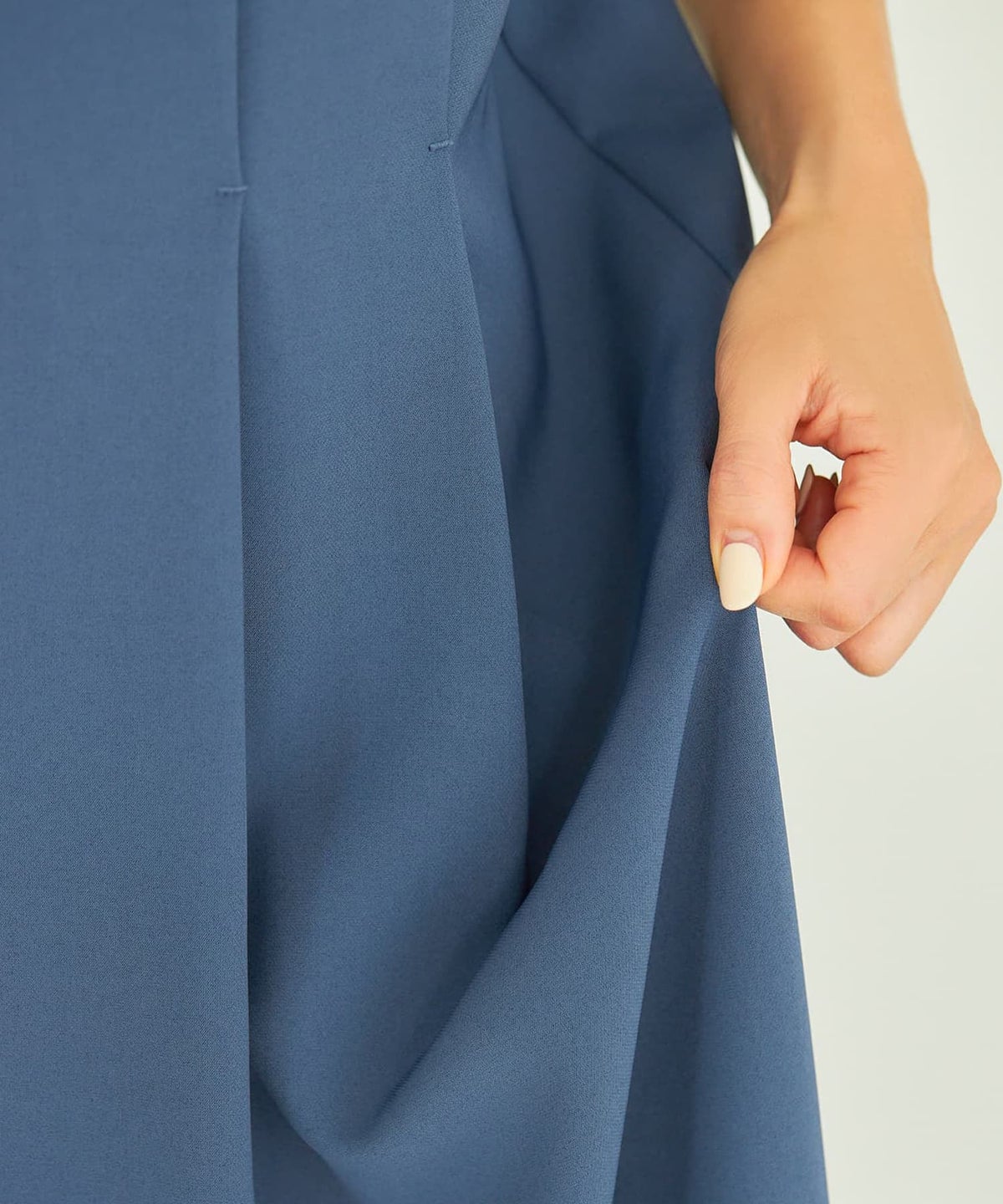 着用イメージ 163cm 着用サイズ 02 ブルー