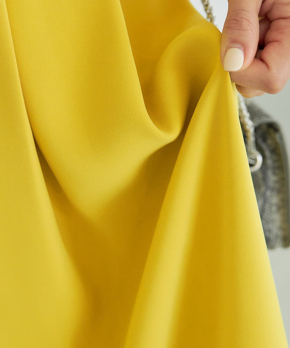 着用イメージ 163cm 着用サイズ 02 マスタードイエロー