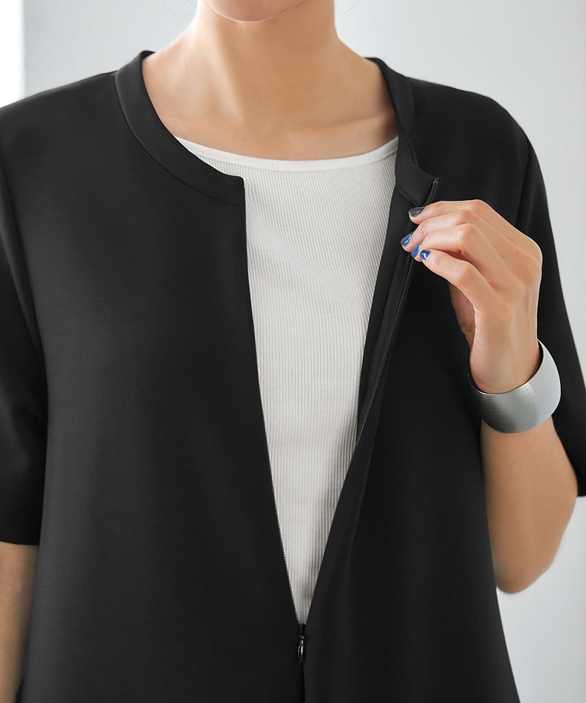 着用イメージ 163cm 02サイズ ブラック