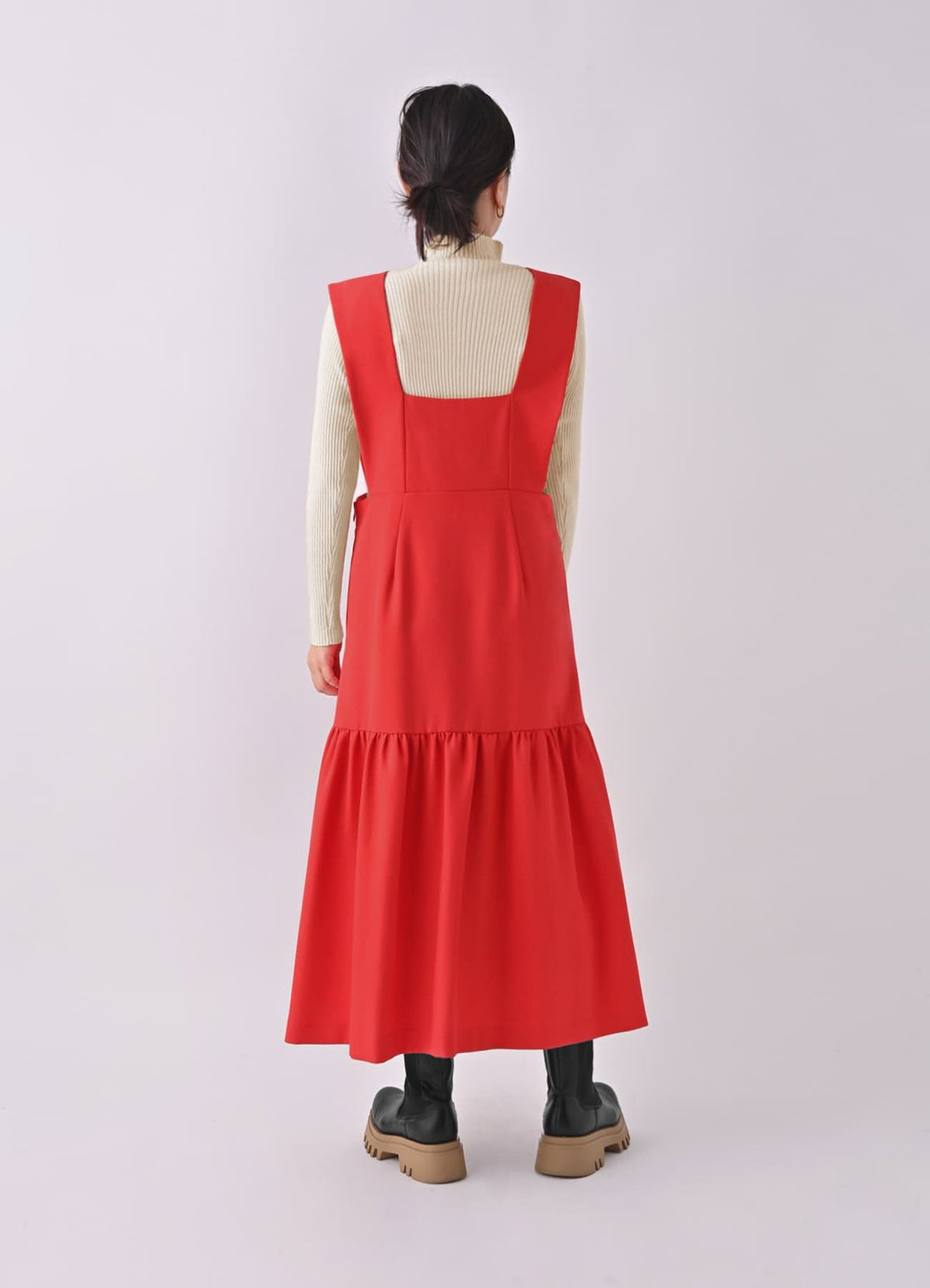 着用イメージ 156cm 着用サイズ 01 レッド