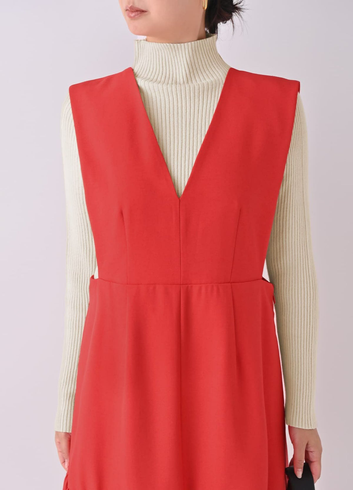 着用イメージ 156cm 着用サイズ 01 レッド