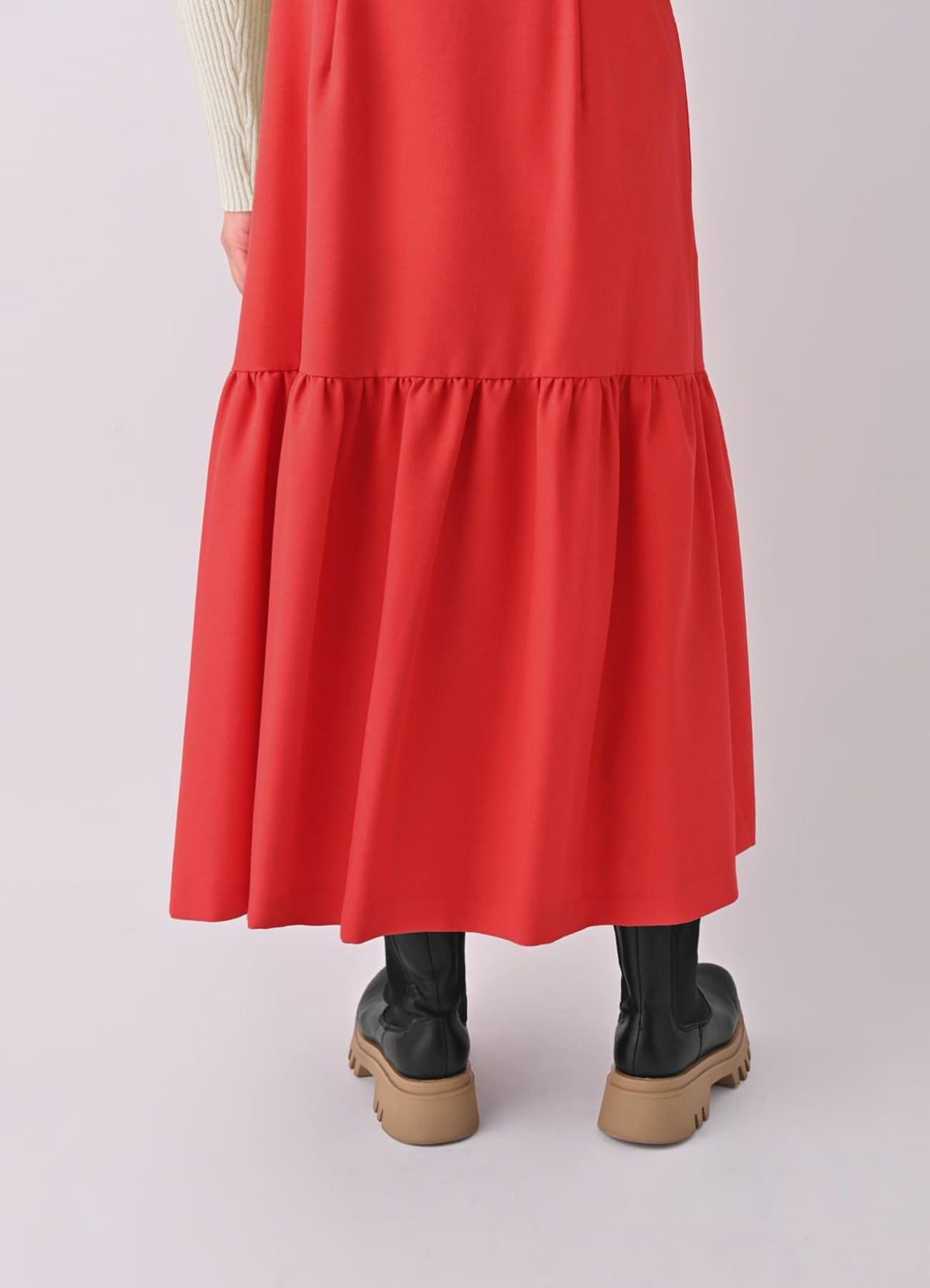 着用イメージ 156cm 着用サイズ 01 レッド