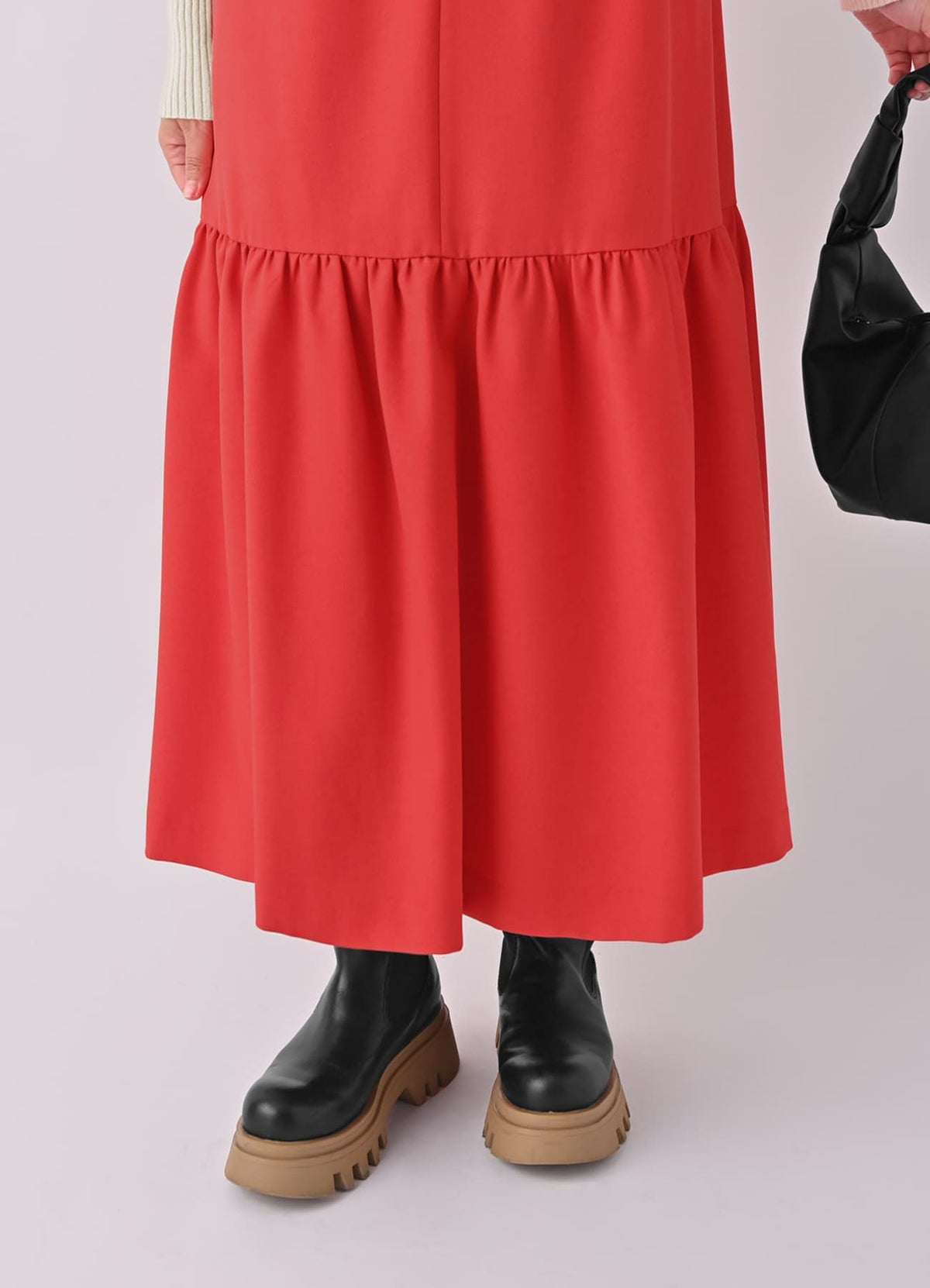 着用イメージ 156cm 着用サイズ 01 レッド