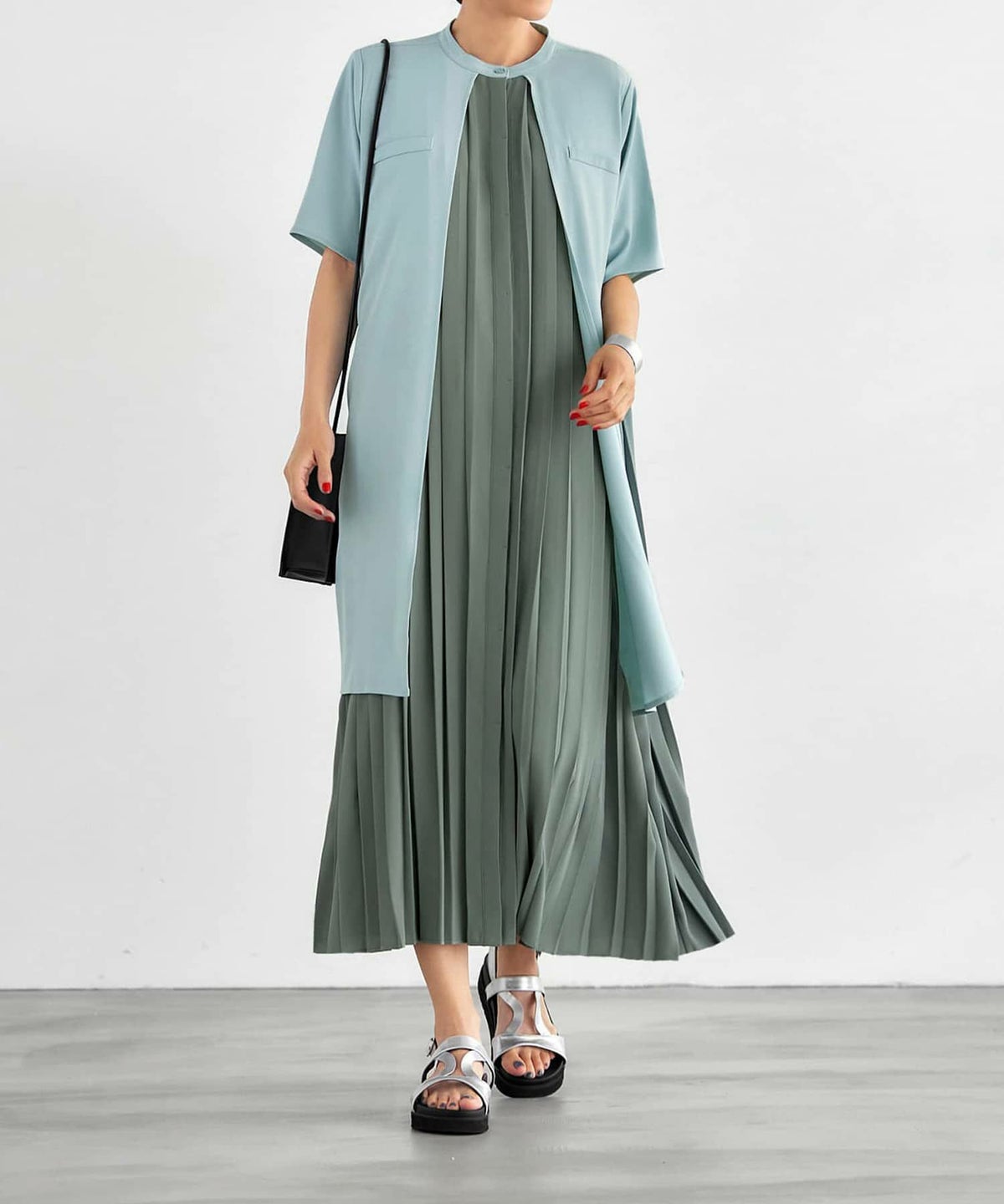 着用イメージ グリーン