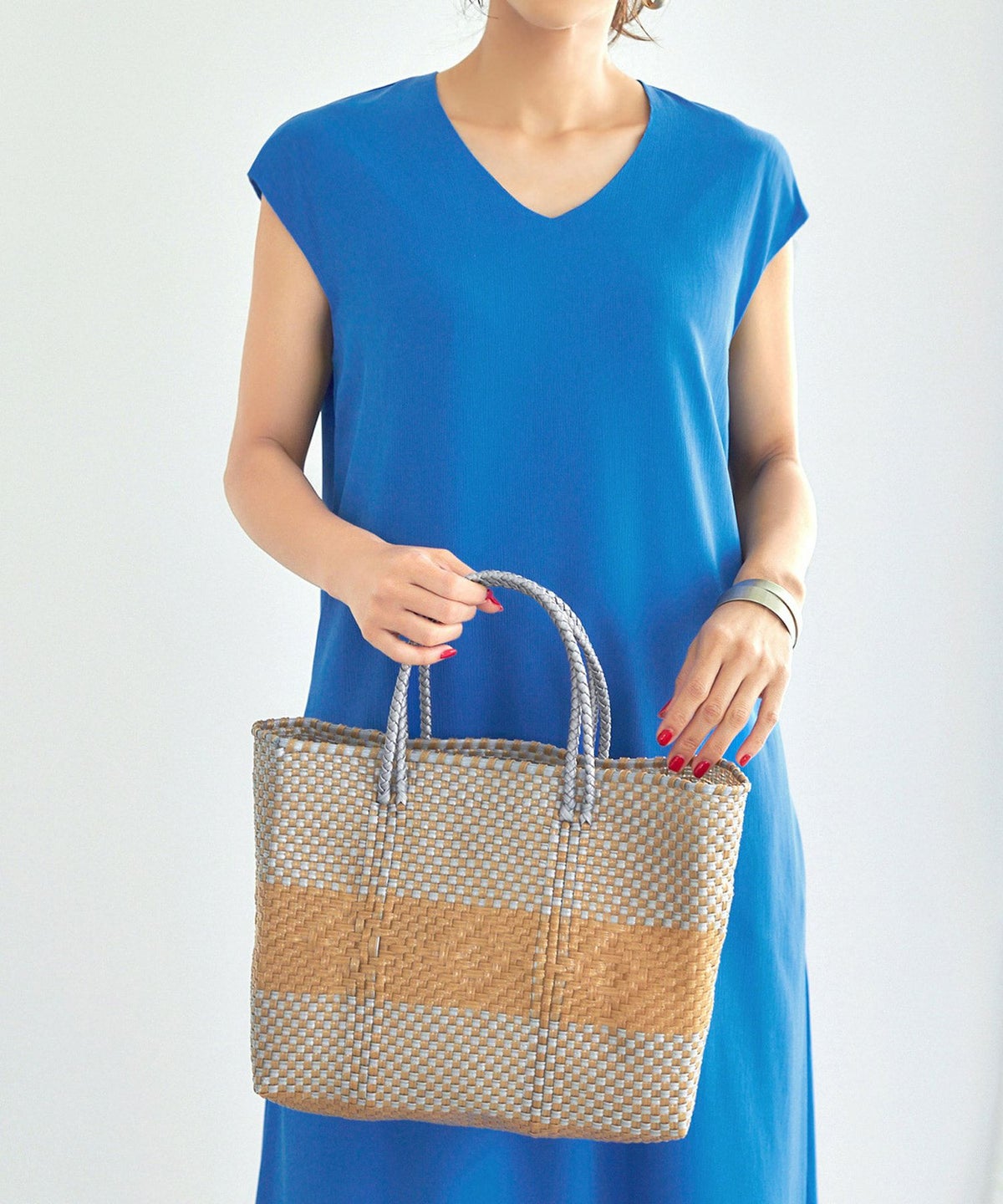 着用イメージ 166cm ０２サイズ ブルー