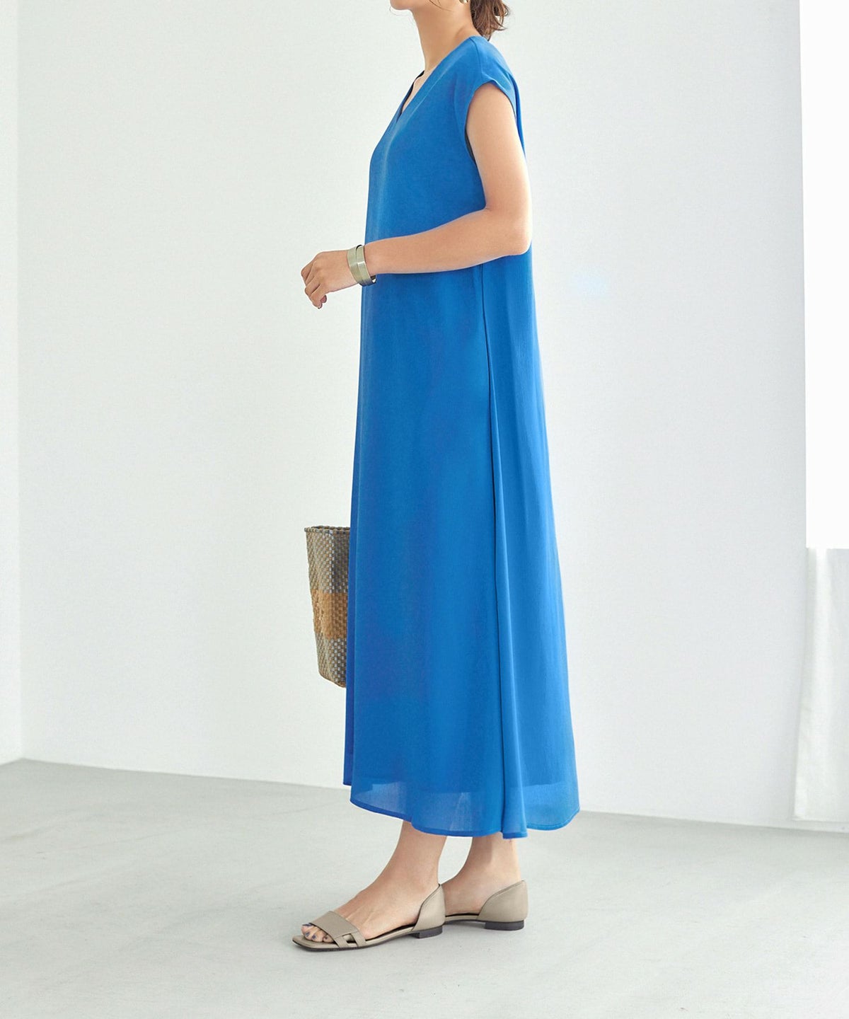 着用イメージ 166cm ０２サイズ ブルー