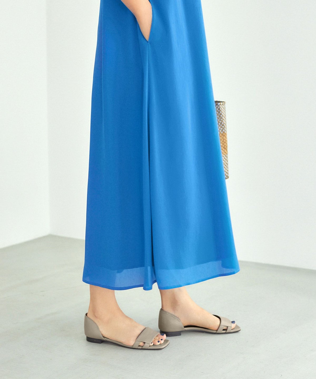 着用イメージ 166cm ０２サイズ ブルー