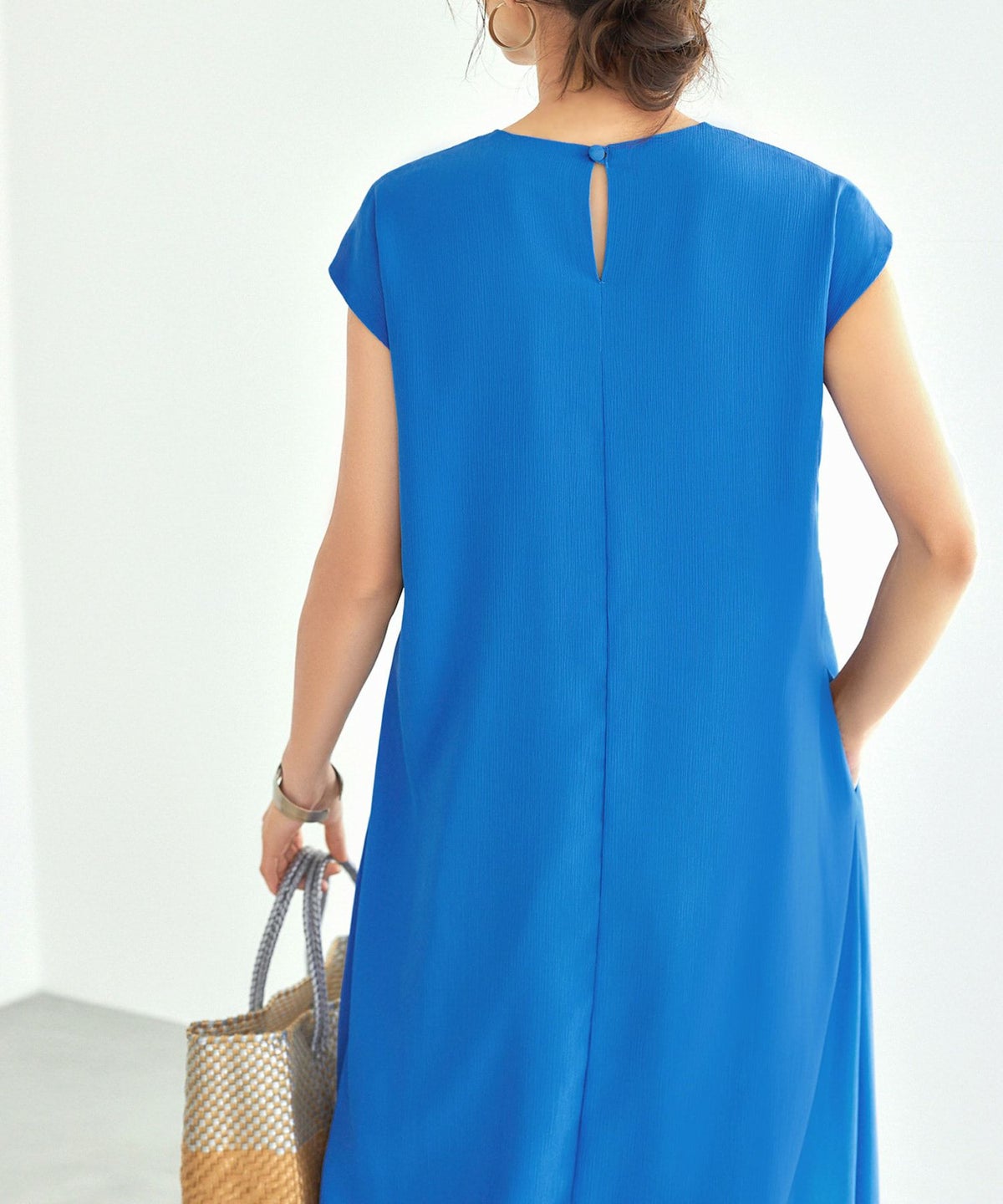 着用イメージ 166cm ０２サイズ ブルー