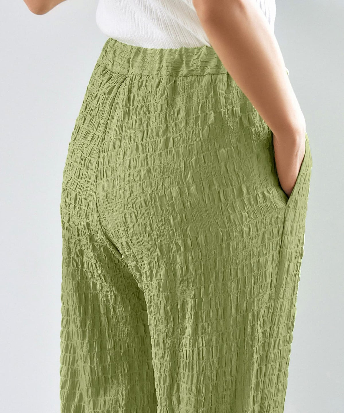 着用イメージ 163cm ピスタチオ