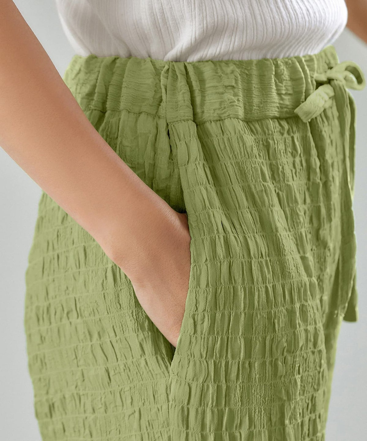 着用イメージ 163cm ピスタチオ