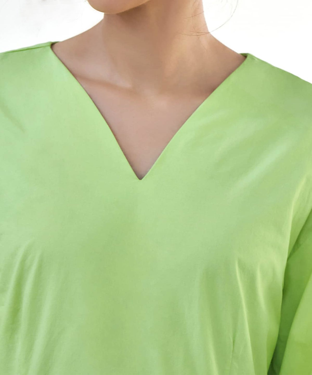 着用イメージ 166cm  ライムイエロー 02 サイズ